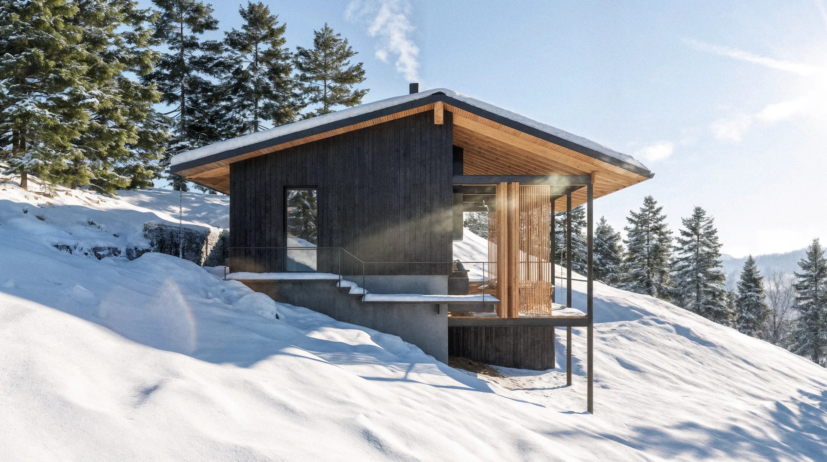 Cottage in the forest